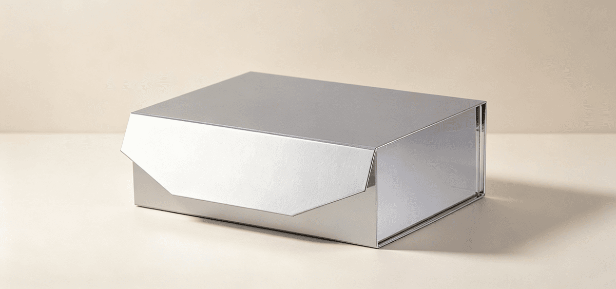 Custom White Gift Box for Retail Presentation and Product Protection