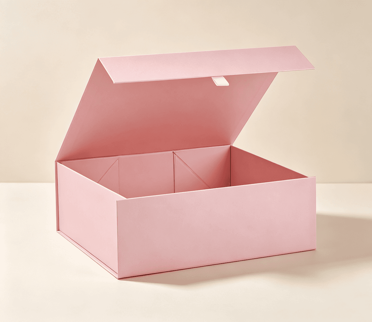 Custom Pink Collapsible Magnetic Rigid Gift Box